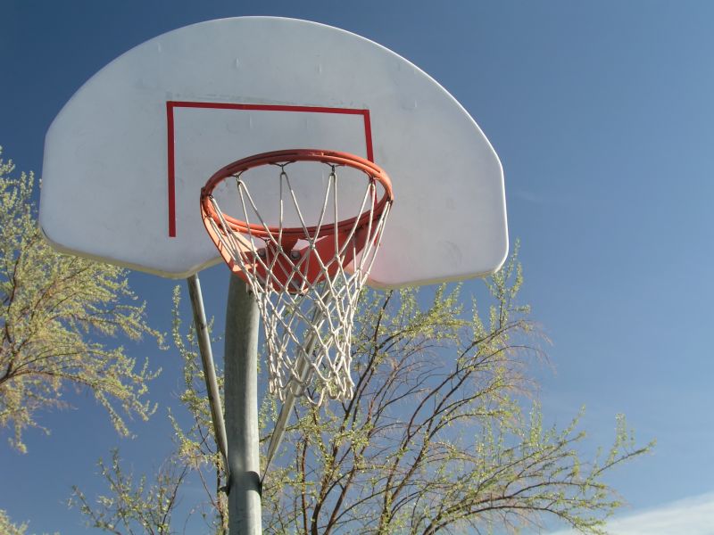Basketball Hoop Installation in Spring
