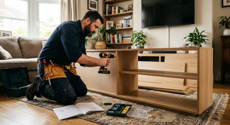 Entertainment Center Assembly in Kansas City, KS