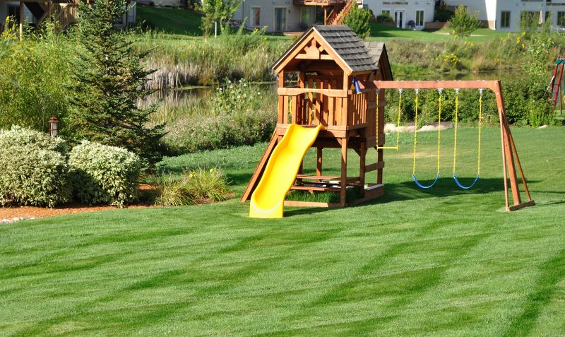 Wooden Swing Set Installation in Longmont, CO